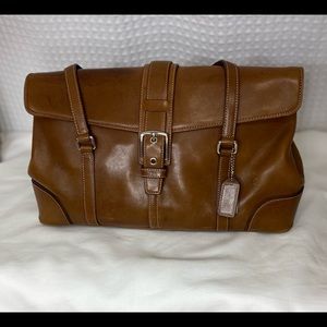 COACH Authentic Shoulder Doctor Style Bag